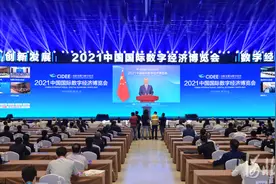 2021中国国际数字经济博览会在石家庄开幕图片