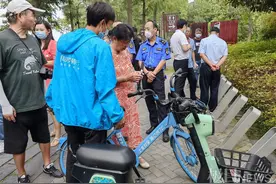 东湖绿道启用共享单车电子围栏：不在“P”点停车，将会多付费图片