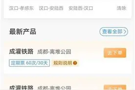 汉十高铁“月票”价格来了 最大优惠四折图片
