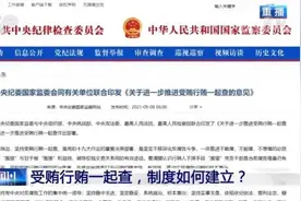 行贿受贿一起查！中纪委重点查处五类行贿行为，行贿人“黑名单”制度如何建立？图片