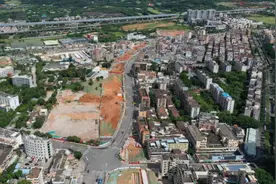 攻坚克难进行时②：光明大街市政工程主车道预计年底建成图片