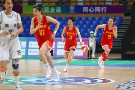 全运会奥运联合队战胜广东女篮图片