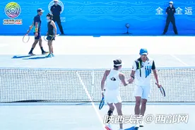 全运快讯丨江苏组合张择/孙子玥夺得十四运会网球混双冠军图片