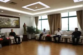 三门峡市城乡一体化示范区与宝武清洁能源有限公司举行合作对接座谈会图片
