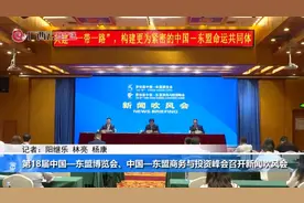 第18届中国—东盟博览会、中国—东盟商务与投资峰会召开新闻吹风会视频封面