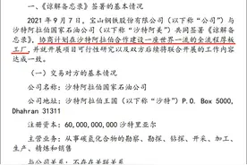 宝钢拟与全球最大油企沙特阿美合作建钢厂：“走出去”关乎生死图片