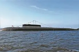 锋芒显露 俄海军特种核潜艇“浮出水面”图片