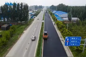 衡水全市干线公路大中修工程加速推进图片