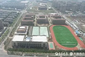 12年制48个班，青岛五十八中学高新校区通过竣工验收图片