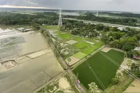 中国电建福建公司海外一工程基础施工完成图片