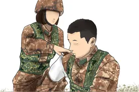 世界急救日：漫画军人战地紧急救护技能图片