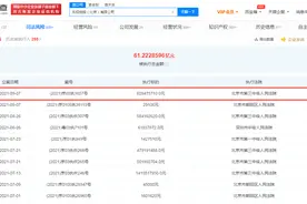 乐视再被强制执行6亿元，乐视控股被执行总金额超61亿元图片