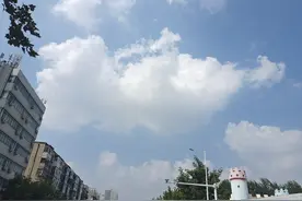 淡积云“满天放羊”、郑州市晴天持续 河南大规模降雨要到本周后半段了图片