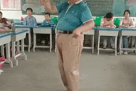 他两百多斤，没上过舞台，却被小学生封为“超级舞王”图片