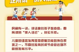 说话晚，真的是“贵人语迟”吗？图片