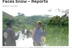 你没看错！赤道附近的喀麦隆下雪了图片