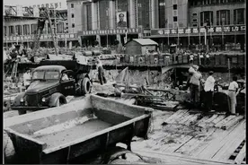 百年瞬间丨北京火车站建成图片