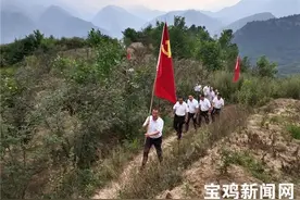宝鸡市陈仓区孟家塬村：深挖红色资源 走出乡村发展新路子图片