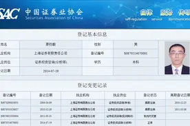 上海证券回应首席市场分析师被相关部门调查：因个人行为图片