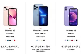iphone13参数价格对比 苹果13/13pro/13promax详细配置对比区别图片