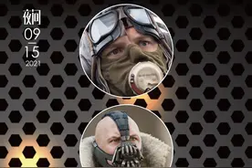 面罩下的汤姆·哈迪魅力和演技不减分丨夜问图片