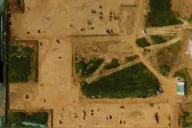济南发现从战国至清代84座古墓 出土罕见黄绿釉狮坐莲花灯图片
