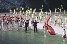 第十四届全运会开幕式在西安举行图片