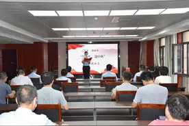 山东省煤田地质局第二勘探队举办“学党史 迎中秋”主题诗歌朗诵会图片