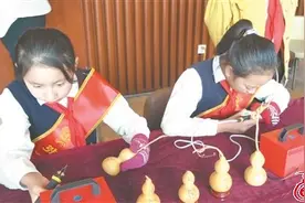 小小葫芦画 传承大精彩图片