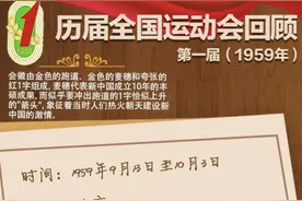 涨知识！历届全运会回顾图片