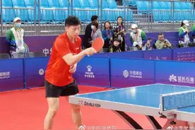 国乒选手全运会训练照图片