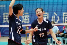 排球——女子成年组：浙江队胜广东队图片