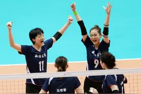 全运会｜排球女子成年组：浙江队胜广东队图片