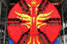 “皖江第一隧”安徽首条长江隧道芜湖城南过江隧道正式开掘图片