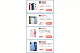 拼多多百亿补贴上架iPhone 13系列：领券直降500元图片