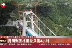 云南丽香铁路预计明年年底前通车 昆明到香格里拉只需4小时视频封面
