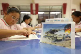 “长大后，我要保卫祖国”图片
