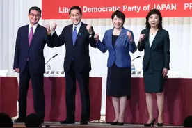 日本自民党总裁选举开战，学者：河野太郎对华态度，更像要当首相的人图片