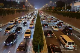 堵成巨型停车场！今日北京晚高峰拥堵指数已突破本年度极值图片