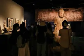 龙门石窟文物上海首展，“铭心妙相”里的古今对话图片