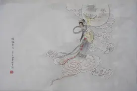我们的节日·口述民俗｜画中有诗，诗中有画，国画里的中秋之色图片
