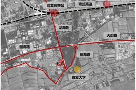 住宅部分向康复大学教职工定向销售！中铁建·青岛WELL健康城一地块规划出炉图片