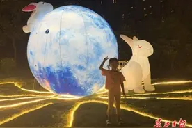 小区里的“彩灯游园会”、家门口的庙会……武汉这些小区过中秋“花样百出”图片