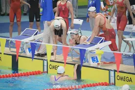 全运会女子4×200米混合泳接力决赛浙江队夺冠图片