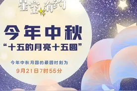 星空有约｜专家教你算算：十五的月亮到底“十几圆”？图片