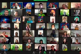 澳大利亚气排球协会“云上”欢庆中秋佳节图片