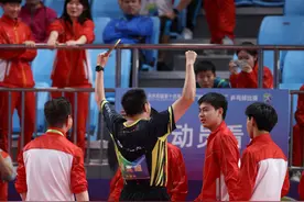 乒乓球——男团：陕西队晋级四强图片