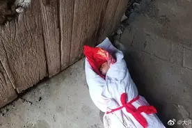 新乡河边弃婴后续！送医后发现：疑患有先天性皮肤病图片