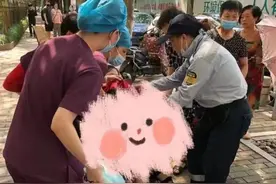 “大姐救我，我撑不住了！”孕妇马路上急产，收费员大姐出手了图片