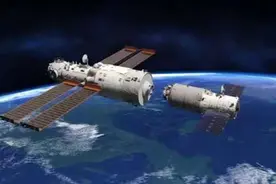 天舟再“吻”空间站 智能对接全程无人工干预图片
